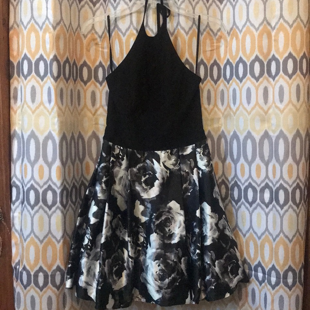 Flirty black dress
